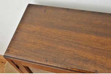 アンティーク家具　アンティーク 上質な結霜ガラス本箱(収納棚・書棚)