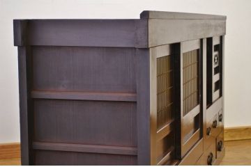 アンティーク家具　古民具・骨董 重厚な近江水屋箪笥サイドボード