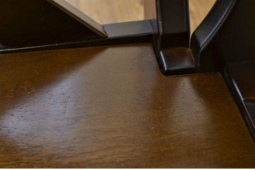 中古 karimoku RUSTIC(カリモク ルスティック)コーナーチェアシングルベンチ