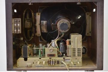 ジャンク品!古いナショナル真空管テレビF14-Q1