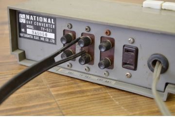 ジャンク品!古いナショナル真空管テレビF14-Q1