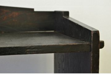 アンティーク家具　アンティーク　ナラ材の素敵な本棚(飾り棚・書棚)