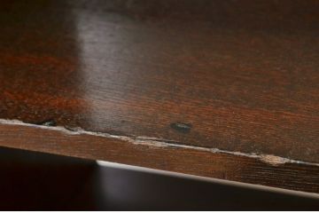 アンティーク家具　アンティーク　ナラ材の素敵な本棚(飾り棚・書棚)