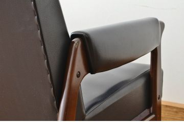 レトロ家具　ミッドセンチュリー 素敵な雰囲気の2人掛けソファ(昭和レトロ)
