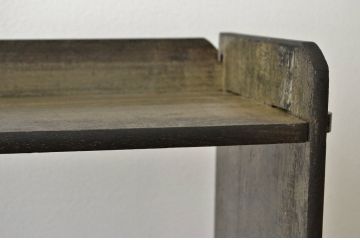 レトロ家具　アンティーク 古い木のレトロな本棚(飾り棚・書棚)