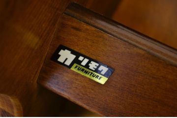 中古　カリモク製のスリッパラック