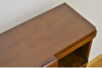 アンティーク家具　ミッドセンチュリー 重厚な大型本箱(ブックケース・キャビネット)