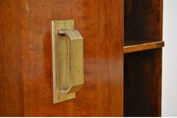 アンティーク家具　ミッドセンチュリー 重厚な大型本箱(ブックケース・キャビネット)
