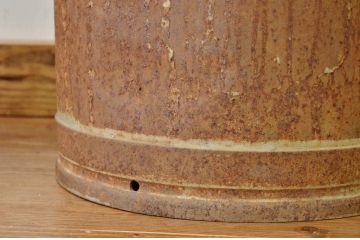アンティーク さびたミルク缶・牛乳缶3個セット昭和レトロ　シャビー