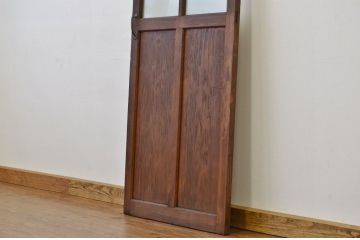 アンティーク 古い木のレトロな細身のドア1枚(扉)