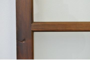 アンティーク 古い木のレトロな細身のドア1枚(扉)
