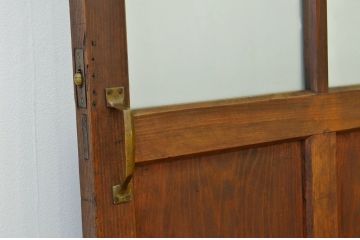 アンティーク 古い木のレトロな細身のドア1枚(扉)