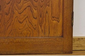昭和レトロ ダイヤガラスのシックなドア1枚(扉・建具)