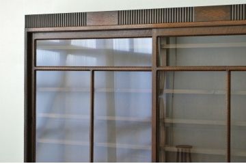 アンティーク家具　アンティーク 特大薄型収納棚