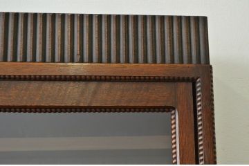アンティーク家具　アンティーク 特大薄型収納棚