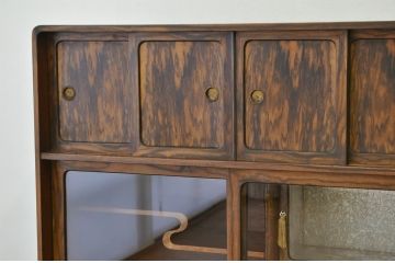 レトロ家具　☆昭和レトロ シックな重ね茶箪笥