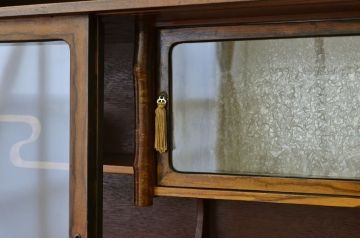 レトロ家具　☆昭和レトロ シックな重ね茶箪笥