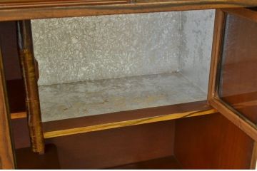 レトロ家具　☆昭和レトロ シックな重ね茶箪笥
