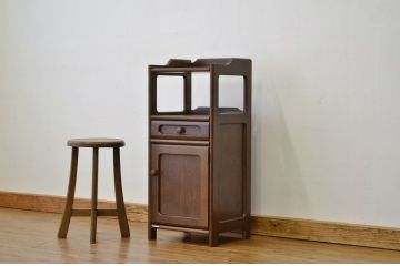 中古　カリモク電話台