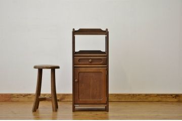 中古　カリモク電話台