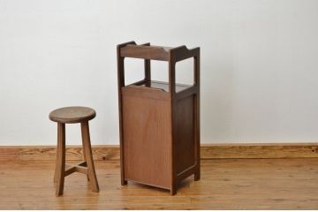 中古　カリモク電話台