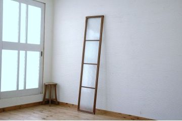 古い木味のダイヤガラス明り取り3