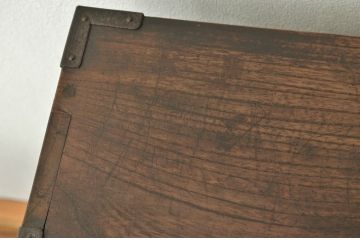 アンティーク家具　古民具・骨董 味わい深い総欅帳場箪笥
