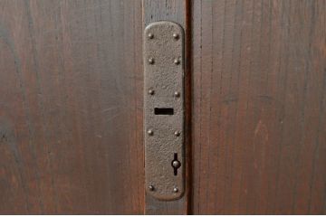 アンティーク家具　古民具・骨董 味わい深い総欅帳場箪笥