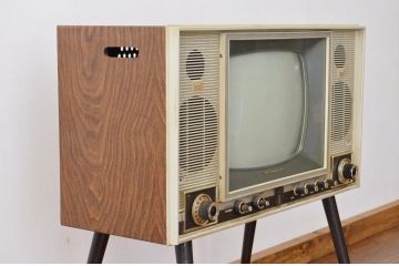 昭和レトロ 真空管テレビ三菱 16T-900型 ラジオジャンク