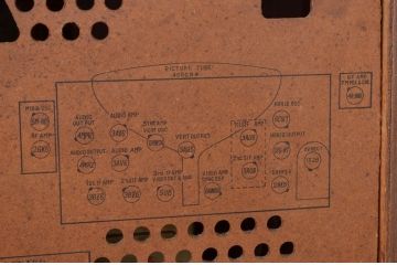 昭和レトロ 真空管テレビ三菱 16T-900型 ラジオジャンク