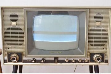 昭和レトロ 真空管テレビ三菱 16T-900型 ラジオジャンク