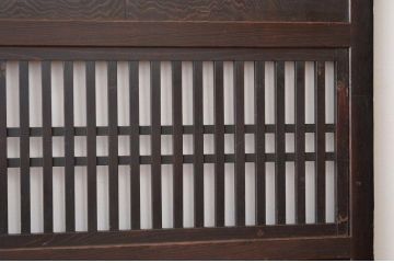 古民具・骨董 古い格子帯戸1枚