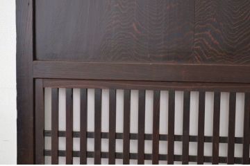 古民具・骨董 古い格子帯戸1枚