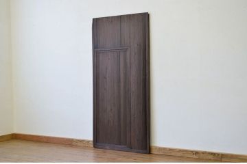★アンティーク　珍品くぐり戸付き板戸1枚