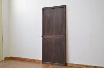 シックな和風帯戸ドア1枚(扉)