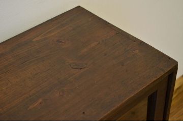 アンティーク家具　アンティーク　古い木の収納棚(下駄箱)