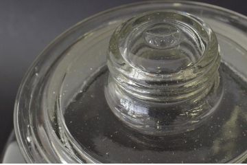 昭和レトロ アンティークガラスびん2個セット(ビン・薬瓶)