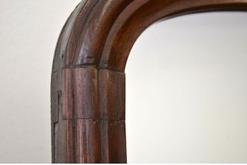 極上!　古い欅材の上質な鏡台(姿見、ドレッサー)