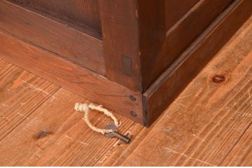 美品!　状態の良い二段重ね　美濃帳場箪笥