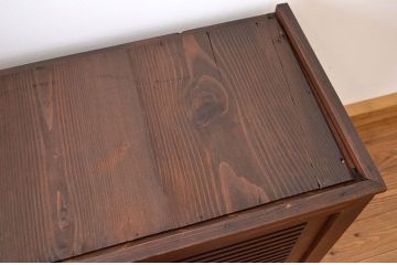 美品!　状態の良い二段重ね　美濃帳場箪笥