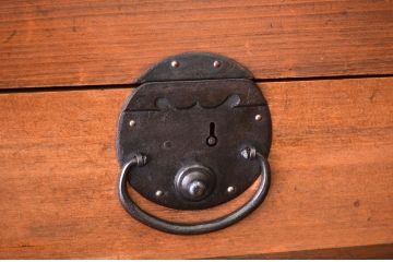 美品!　状態の良い二段重ね　美濃帳場箪笥