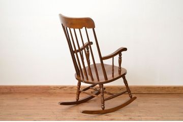 ★中古　かしわ木工　ロッキングチェア
