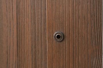 アンティーク家具　シンプルなアンティークローボード(箪笥・タンス)