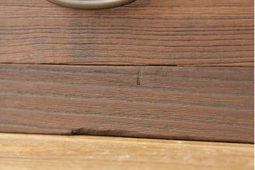 アンティーク家具　シンプルなアンティークローボード(箪笥・タンス)