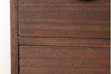 アンティーク家具　古い木の2杯引き出し時代箪笥アンティークローボード?