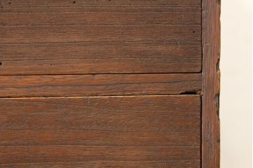 アンティーク家具　古い木の2杯引き出し時代箪笥アンティークローボード?