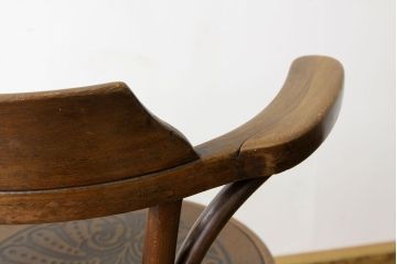 アンティーク家具　イギリスアンティーク　ベントウッドアームチェア?トーネット1脚(椅子)