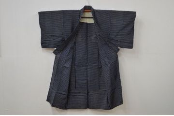 ○古い木綿着物　4点(絣古布材料)