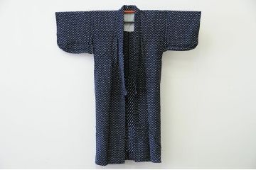 ○古い木綿着物　4点(絣古布材料)