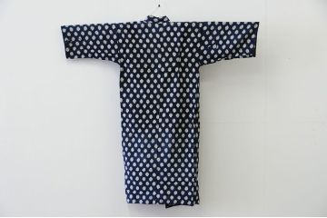 ○古い木綿着物　4点(絣古布材料)